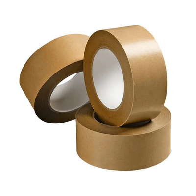Freundliches verstärktes Kraftpapier Band bedruckbares selbstklebendes Schreibbarflatback Eco druckte Kraftpapier-Band