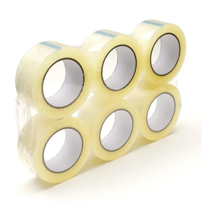 Selbstklebendes transparentes Verpackenband des Karton-Packband-BOPP für Karton-Dichtung