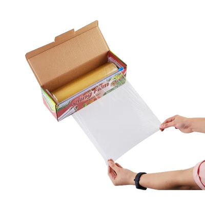 Transparente PVC-Frischhaltefolie-Verpackung für Nahrungsmittelgrad-Plastikhülle