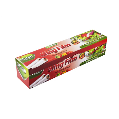 Transparente PVC-Frischhaltefolie-Verpackung für Nahrungsmittelgrad-Plastikhülle