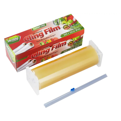 Transparente PVC-Frischhaltefolie-Verpackung für Nahrungsmittelgrad-Plastikhülle