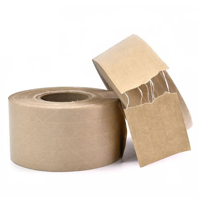 Verstärktes Kraftpapier-Dichtband-Wasser aktivierte kundenspezifisches Druck-Kraftpapier-Band