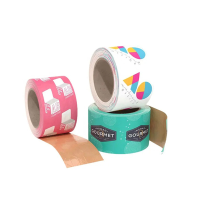 Bedrucktes, selbstklebendes Kraftband, gummiertes, wasseraktiviertes Klebeband