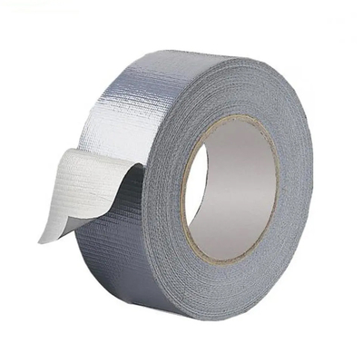 Synthetischer Gummi-Gewebe-Vorarbeiter-Hochleistungsband imprägniern silbernes Duck Cloth Tape For Carpet