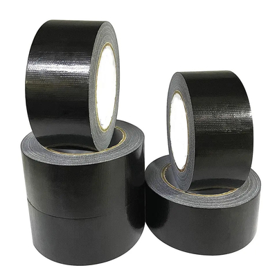 Vorarbeiter-Duck Fabric Tape Black No-Rückstand-Panzerklebeband
