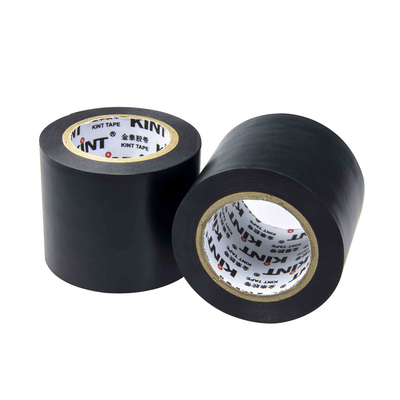 Schwarz-silbernes, stark klebendes PVC-Kanal-Dichtungsband, Kanal-HVAC-Rohr-Isolierband