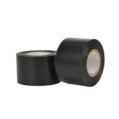 Schwarz-silbernes, stark klebendes PVC-Kanal-Dichtungsband, Kanal-HVAC-Rohr-Isolierband