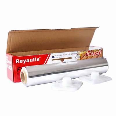 Nahrungsmittelgrad-Küche, die Aluminiumfolie-Rolle mit Plastikhalter-Metallblatt kocht