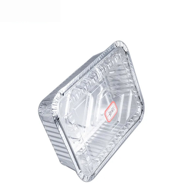 Nahrungsmittelgrad-Aluminiumfolie-Nahrungsmittelbehälter-Mitnehmernahrungsmittelverpackungs-Aluminiumfolie Tray With Lid