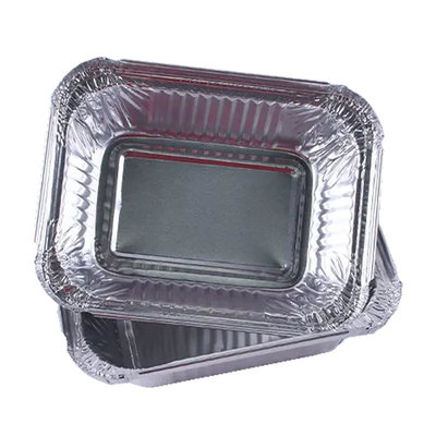 nimmt kleines Aluminium 260ml die Behälter weg, die Wegwerfaluminiumfolie-Nahrung Tray With Lid backen