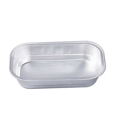 Nahrungsmittelbehälter-Flugzeug-Fluglinien-Aluminiumkasserolle Pan With Lid der Aluminiumfolie-320ml