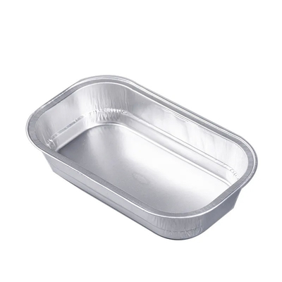 Nahrungsmittelbehälter-Flugzeug-Fluglinien-Aluminiumkasserolle Pan With Lid der Aluminiumfolie-320ml