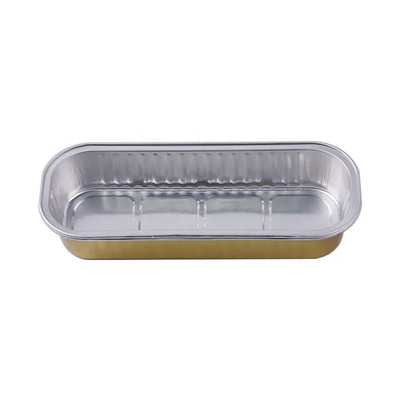 200ml Mini Loaf Aluminium Takeaway Box, der große Folien-Behälter backt