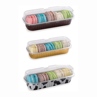 200ml Mini Loaf Aluminium Takeaway Box, der große Folien-Behälter backt